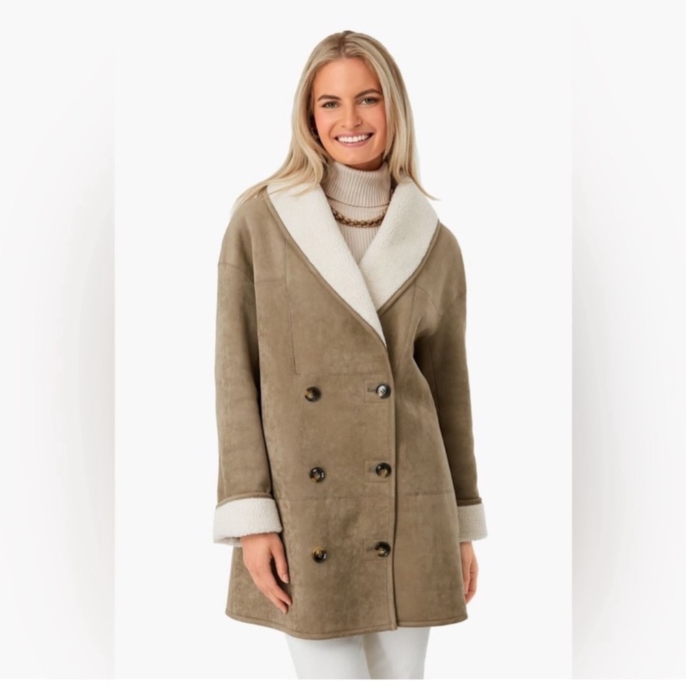 Tuckernuck French gray suede Thayer coat